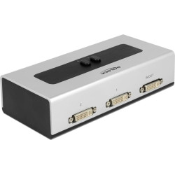 Delock Switch DVI 2 port manual bidirectional