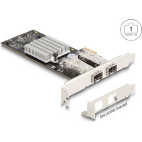 Delock PCI Express x1 Card to 2 x SFP slot Gigabit LAN i350