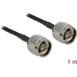 Delock Antenna Cable N plug > N plug LMR195 1 m