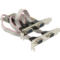 Delock PCI Express x1 Card to 4 x Serial RS-232