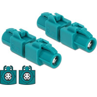 Delock Adapter HSD Z female to HSD Z female