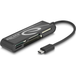 Delock USB 2.0 Card Reader USB Type-C™ male 5 Slots