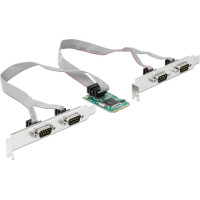 Delock Mini PCIe Card > 4 x Serial RS-232