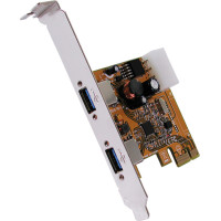 Exsys EX-11092-2 USB 3.2 Gen1 PCIe Karte 2 Port