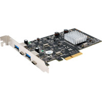 Exsys EX-12005 4 Port USB 3.2 Gen2 PCIe Karte 2x USB-A und 2x USB-C