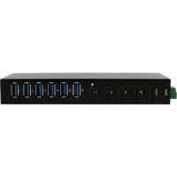 Exsys EX-12290HMS 10 Port USB 3.2 Gen 2x1 Metall HUB, mit 4x USB-C und 6x USB-A 3.2 Gen 1 Ports