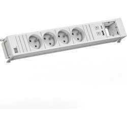 Bachmann POWER FRAME 4xUTE 1xUSB A/C 22W 0.2m GST18