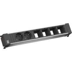 Bachmann POWER FRAME Large 2x earthing contact 4x ABD
