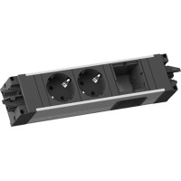 Bachmann STEP ALU 2xCEE7/3 1xCM 90° GST18