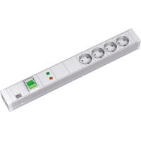 Bachmann 19" PDU 1.5U 4xCEE7/3, Switch