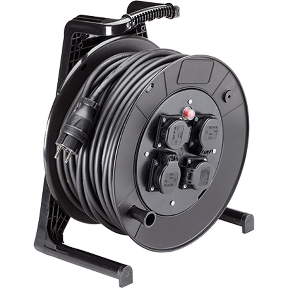 Bachmann cable reel 4-f IP54, 40m, H07RN-F3 G1.5qmm