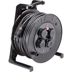 Bachmann cable reel 4-f IP54, 40m, H07RN-F3 G1.5qmm