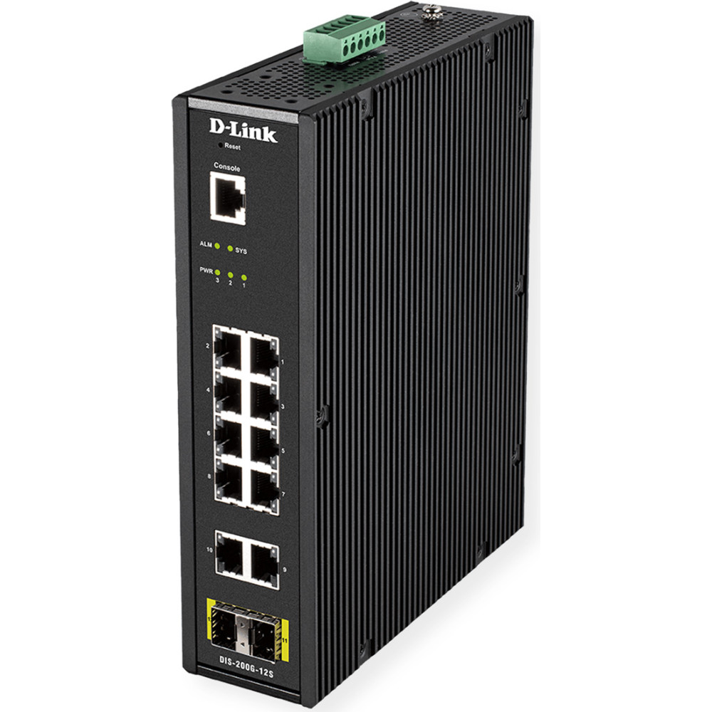 D-Link DIS-200G-12S Netzwerk-Switch Managed L2 Gigabit Ethernet