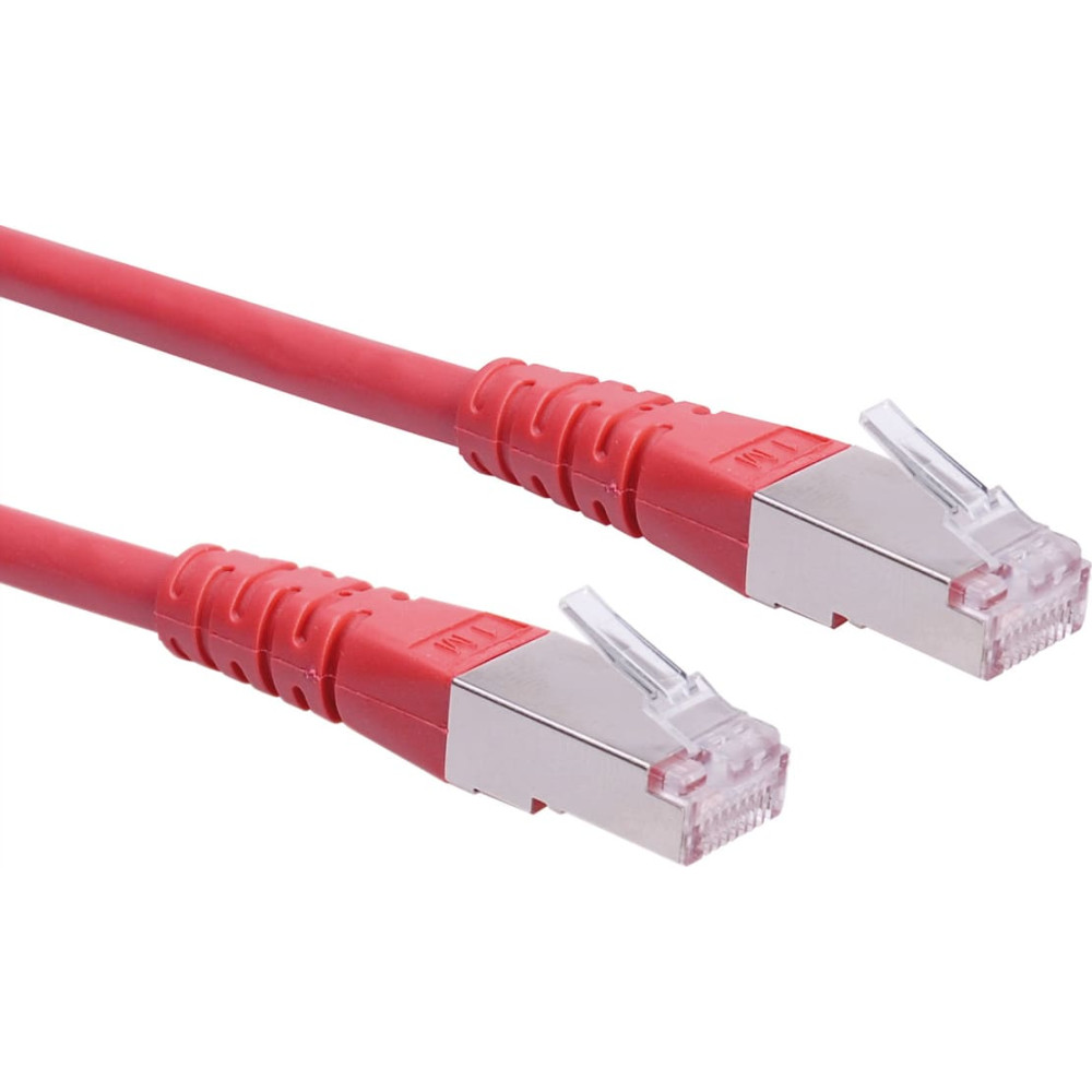 Roline S/FTP (PiMF) Patch Cord Cat.6, red 5.0m
