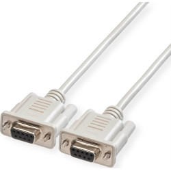Roline Serial Link Cable, DB9 F/F, 3 m