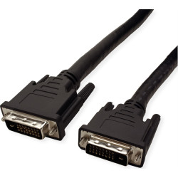 Roline Monitor Cable, DVI M - DVI M, (24+1) dual link 20 m