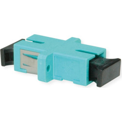 Telegärtner TELEGÄRTNER SC Duplex adaptor, multimode, ceramic sleeve, plastic housing