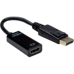 Adapteris  DisplayPort v1.2 > HDMI, M > F, 15cm, Value