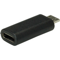 Value Adapter, USB 2.0, Micro B - C, M/F