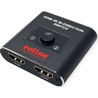 HDMI Bi-Directional svičs 2x, 4K60, 1:2 and 2:1, Roline