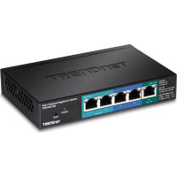 Trendnet Switch  5-Port Gbit EdgeSmart PoE+ 18 W Metall