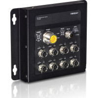Trendnet Switch  8-Port Gbit Industrial PoE+ EN50155 M12