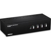 Trendnet KVM Switch 4-port Dual Monitor DisplayPort