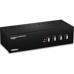 Trendnet KVM Switch 4-port Dual Monitor DisplayPort
