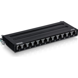 Trendnet Patchpanel 12-Port Cat6a geschirmt (10" wide)