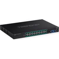 Trendnet 26-Port Industr. Gigabit L2 Managed PoE+ Rackmount