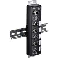 Trendnet 5-Port Industrial EN50155 M12 Gigabit PoE+ Railway