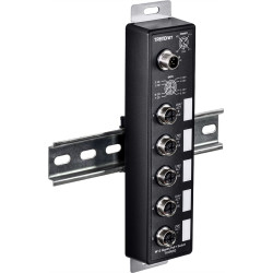 Trendnet 5-Port Industrial EN50155 M12 Gigabit PoE+ Railway