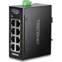 Trendnet 8-Port Industrial Fast Ethernet DIN-Rail MiniSwitch
