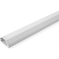 Roline Cable Cover, Aluminium, 33x18mm, white, 1.1 m