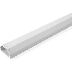 Roline Cable Cover, Aluminium, 33x18mm, white, 1.1 m