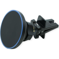 Roline Wireless Charger (15W) and Car Smartphone Holder, Magnetic