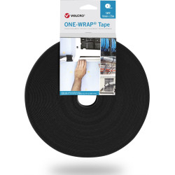 Velcro ® One Wrap® Band 50 mm breit, schwarz, 25 m
