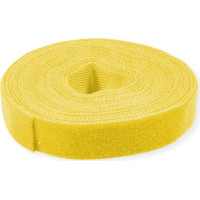 Value Strap Cable Tie Roll, Width 10mm, yellow, 25 m