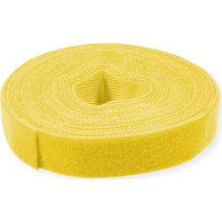 Value Strap Cable Tie Roll, Width 10mm, yellow, 25 m