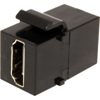 VALUE HDMI Keystone Module, 2pcs/set, black