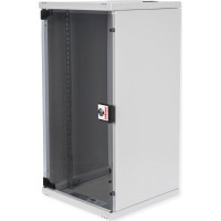 Roline 10-inch wall-mounted enclosure 12 U, 312x300 WxD grey