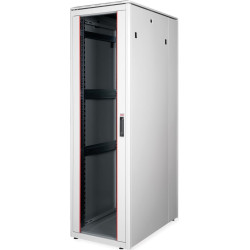 Roline 19-inch Network Cabinet Pro 42 U, 600x1000 WxD glass door grey