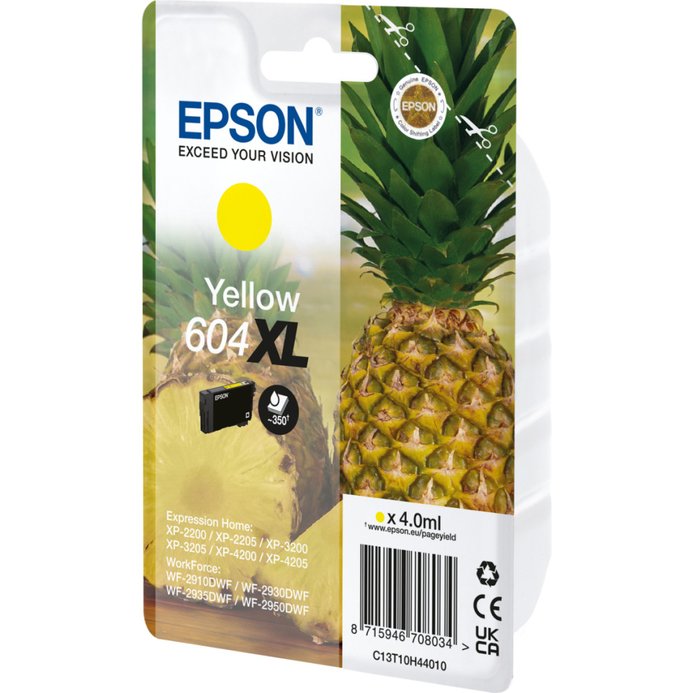 Epson 604XL ink cartridge 1 pc(s) Original Yellow