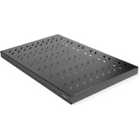 Roline 19-inch shelf 1 U, adjustable 700 T 50 kg black