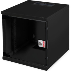 Roline 10-inch wall-mounted housing 6 U, 312x300 WxD black