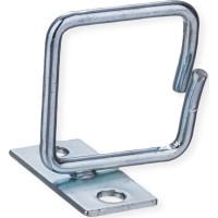 Roline 19" Cable Manager, 40x40mm, metal, Mounting central, cable entry central