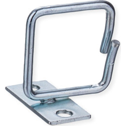 Roline 19" Cable Manager, 40x40mm, metal, Mounting central, cable entry central