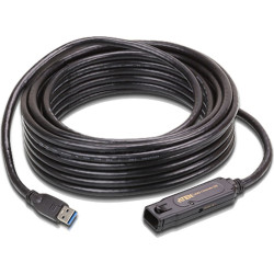 Aten UE3310 USB 3.1 Gen 1 Verlängerungskabel, schwarz, 10 m