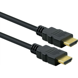 Secomp STANDARD HDMI 8K (7680 x 4320) Ultra HD Cable + Ethernet, M/M, black, 2 m