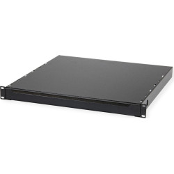Apranet 19"-Tastatureinschub 1 HE ohne Tastatur, schwarz